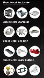 Bergek Custom Metal Enclosure Fabrication OEM Aluminium Bending Cut Laser Part Steel <strong>Brass</strong> Auto <strong>Sheet</strong> Metal Fabrication - Product Image 4