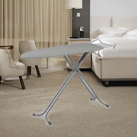 Planches à repasser NO Anti-dumping Droits Plastique avec support de fer Dessus de table Pliant Coton Métal Carton Pliable Rectangle Brillant