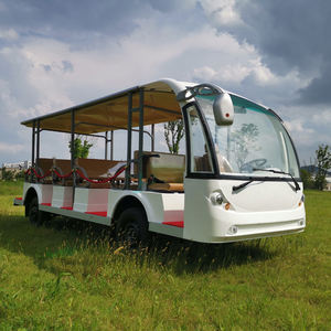 ระบบไฟฟ้ากระแสสลับ 96 โวลต์ แบตเตอรี่ลิเธียม รถมินิบัสไฟฟ้า ลิมู 23 ที่นั่ง ขับเคลื่อนด้วยมือขวาและมือซ้าย - Product Image 5