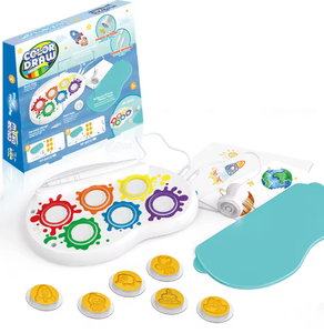 Sihirli işık fırça seti sihirli çizim oyuncaklar çocuklar için elektrikli renkli su renk kalemler çocuk boyama Graffiti sanatsal kalem oyuncak - Product Image 1