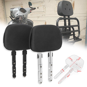 Staffa di Supporto Portapacchi Posteriore con Schienale Passeggero in Alluminio per Moto Accessori <span class=keywords><strong>VESPA</strong></span> GTV <span class=keywords><strong>GTS</strong></span> 250 <span class=keywords><strong>300</strong></span> - Product Image 1