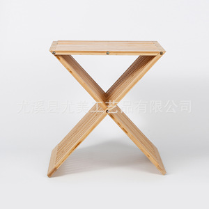 <b>Bamboo</b> folding <b>stool</b>, outdoor leisure folding chair, homestay hotel balcony chair, how many folding <b>stools</b> are available for - Product Image 2