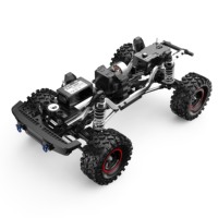 MJX HYPER H18P Voiture RC Télécommandée 4x4 Brushless à l'échelle 1:18, Camion Tout-Terrain Bronco Baja 1000 Rock Crawler