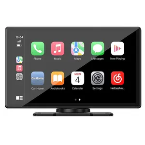 9 Zoll drahtlose Apple Carplay Android Auto tragbare GPS-Navigation 1080P Full HD IPS Touchscreen Autoradio mit Rückfahr kamera - Product Image 1