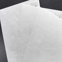 Rouleau de papier crépon Lizheng 1057D A5 blanc imperméable en pâte de bois vierge pour bracelet d'athlète, tissu cadeau et artisanat