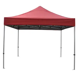 Grosir tenda lipat berkualitas tinggi luar ruangan tahan air pameran dagang dan tenda komersial tenda pop up 10x10
