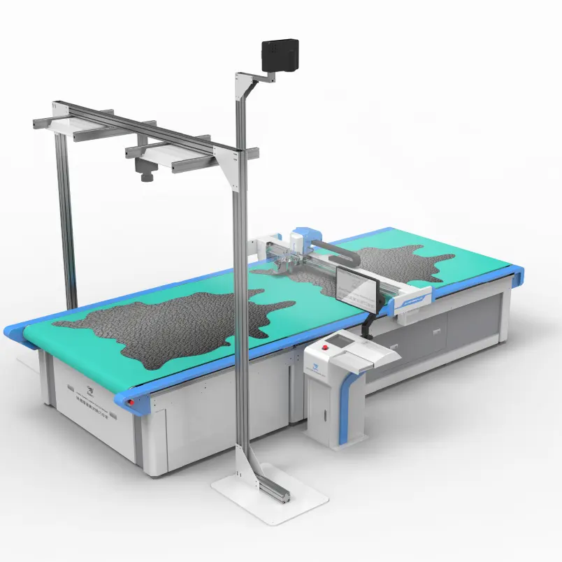 Jindex Fabbrica di Shenzhen Macchina di Taglio per Le Calzature Industria Del Cuoio Genuino