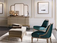Coiffeuse en bois sur mesure pour meubles domestiques, élégante avec miroir, meuble de chambre à coucher, coiffeuse de rangement, luxueux