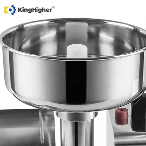 Extracteur de jus de fruits commercial électrique, <span class=keywords><strong>presse</strong></span>-tomates automatique en acier inoxydable, machine à confiture, machine à sauce - Product Image 5