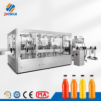 Machine de remplissage de jus multi-usages pour jus d'orange, de mangue, de pomme, de raisin, en bouteille de verre, en bouteille PET, en canette, pour usine de boissons