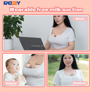 เครื่องปั๊มนมไฟฟ้าไร้สายคุณภาพสูง ปลอดสาร BPA ใช้งานได้ <span class=keywords><strong>3</strong></span> โหมด 9 ระดับ แบบสวมใส่ได้ - Product Image 2