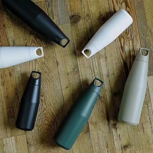 Bouteille isotherme conique portable en acier inoxydable, grande capacité, pour sports de plein air, cadeau idéal pour les grimpeurs - Product Image 1