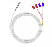 Thermistors PTC de haute précision personnalisés, chambres d'essai thermostatiques en acier inoxydable, instruments, 3/4 fils, PT100, température