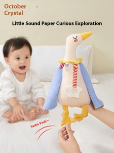 ของเล่นกระต่ายถั่วลันเตาผ้ากำมะหยี่วัสดุที่สามารถซักได้ปลอดภัยสำหรับเด็กทารกนอนหลับคลายเครียดทำจากผ้าฝ้าย PP - Product Image 2