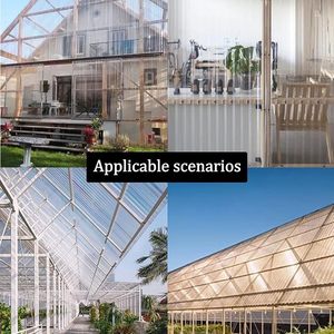 Láminas de <span class=keywords><strong>Policarbonato</strong></span> Corrugado Modernas <span class=keywords><strong>para</strong></span> Exteriores, Resistentes a los Rayos UV, de 1050 mm de Ancho, <span class=keywords><strong>para</strong></span> Cubiertas de Piscinas - Product Image 4