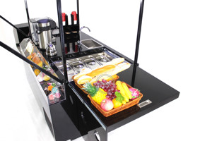 Triciclo Eléctrico de 3 Ruedas Personalizado para Venta de Comida, Bicicleta Móvil para Café, Carrito de Comida Callejera con Refrigerador, Kiosco de Catering para <span class=keywords><strong>Europa</strong></span> y EE. UU. - Product Image 5