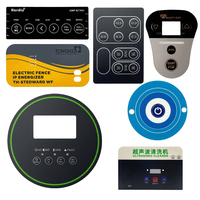 Fabricant en gros de plaques de protection pour équipements industriels, étiquettes adhésives en PC PET avec impression graphique personnalisée OEM, Chine