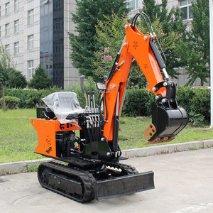 Mini-excavatrice électrique EZ 08, machine compacte pour travaux de terrassement et de réparation - Product Image 1