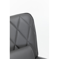Chaise berçante, chaise de planeur, chaise à bascule avec oreiller lombaire et pouf pour pépinière/salon/chambre à coucher