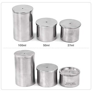 Thép không gỉ trọng lượng riêng cup nhựa đường lớp phủ mật độ <span class=keywords><strong>Tester</strong></span> mật độ chất lỏng cup - Product Image 3