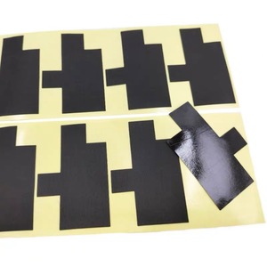 Acetate Cloth Tape Black Die-cut Customizable Width Thickness <b>Strong</b> <b>Adhesion</b> Wire Cable Insulation Heat Resistant - Product Image 3