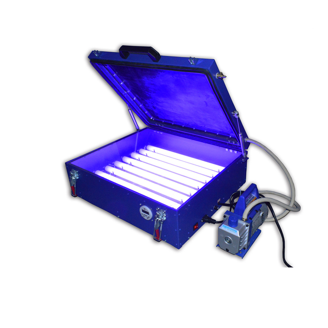 Screen Exposure Machine Silk Screen Printing Frame Exposing Uv Light Vacuum Exposure Unit