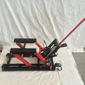 เครื่องยกรถจักรยานยนต์แบบพกพา, อุปกรณ์ยกกรรไกรเหล็กความจุ680กก. ความสูงสูงสุด370มม. - Product Image 5