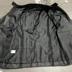 Giacca in Pelle di Lusso Reversibile per Moto, Stile Bomber <span class=keywords><strong>da</strong></span> <span class=keywords><strong>Neve</strong></span>, Casual e Sportiva per Uomo - Product Image 5