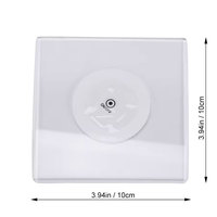 Sous-verres LED lumineux en acrylique ultra-minces, carrés, blancs, parfaits pour les fêtes à domicile et les banquets