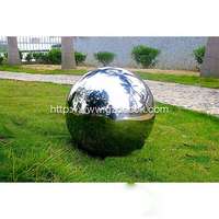 Boule de fontaine en acier inoxydable personnalisée pour la décoration d'hôtel, jet d'eau pour jardin extérieur