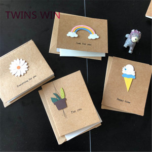 Tarjeta <span class=keywords><strong>de</strong></span> <span class=keywords><strong>Cumpleaños</strong></span> Especial Elegante, Tarjeta <span class=keywords><strong>de</strong></span> Agradecimiento al por Mayor, <span class=keywords><strong>Tarjetas</strong></span> <span class=keywords><strong>de</strong></span> Felicitación Escritas a Mano 062 - Product Image 3