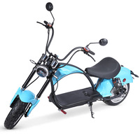 Motocicleta Eléctrica Todoterreno de Alta Velocidad para Adultos, Estilo Harley, de Dos Ruedas, en Negro, Amarillo y Rojo, con Motor de 60V 2000-3000W