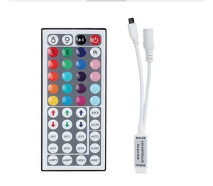 <span class=keywords><strong>Mini</strong></span> IR 44 Phím Điều Khiển Từ Xa DC12V Đèn Dimmer Không Dây <span class=keywords><strong>Mini</strong></span> LED RGB Điều Khiển Cho 3528 5050 RGB LED Strips Ánh Sáng - Product Image 1