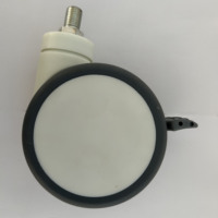 Roulette ABS avec frein pour équipements et accessoires médicaux Roulette pour chariot pivotant médical Funiturel lits d'hôpital