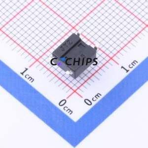 TC-6601-7-160G Tactile Switch SMD-4P,6x6mm Switch Single Pole Single Throw Round Button 1.6N Vertical Mount - Product Image 2