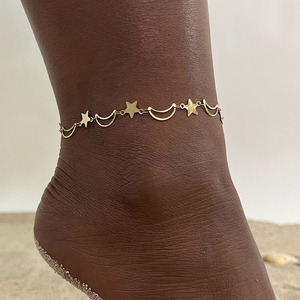 G2213 venta al por mayor <span class=keywords><strong>Tobilleras</strong></span> de acero inoxidable IP chapado en oro encanto de acero inoxidable mariposa mujeres joyería de moda <span class=keywords><strong>tobilleras</strong></span> - Product Image 4