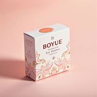 Emballage en papier cadeau en carton recyclable personnalisé pour le maquillage de la peau boîte de papier avec insertion de laminage brillant et tache UV sur le logo de la marque