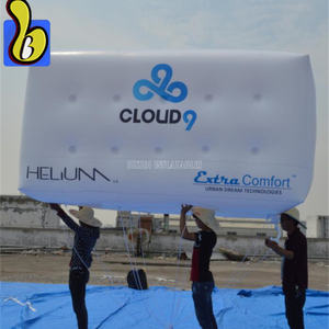 气密制造商巨大的长方体形状气球广告充气方形氦气球促销 - Product Image 1