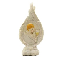 Vente chaude saintes reliques vierge marie fils de jésus saint coeur résine décoration baptême église fournitures créative résine artisanat décor