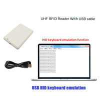 860-960Mhz portátil de mano UHF RFID Android OTG lector USB RFID lector UHF rango 1M interfaz tipo C con APK y SDK