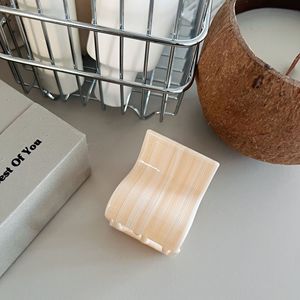 Pinces à cheveux Liwu <span class=keywords><strong>de</strong></span> style nouveau, larges et hautes, avec une texture élégante pour un style mi-hauteur, forme rectangulaire, mini pince à cheveux en acétate - Product Image 6