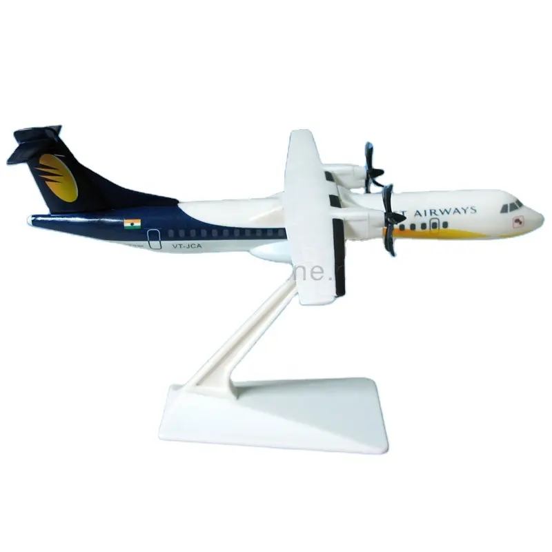 ジェットエアウェイズATR72-500/10027CMプラスチック飛行機スケールモデル