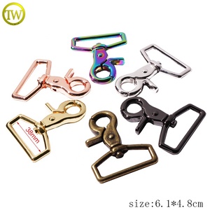 Túi xách móc nhà sản xuất bán buôn xoay kích hoạt Khóa cầu vồng màu sắc thương hiệu dây đeo <span class=keywords><strong>clip</strong></span> cho hành lý - Product Image 2