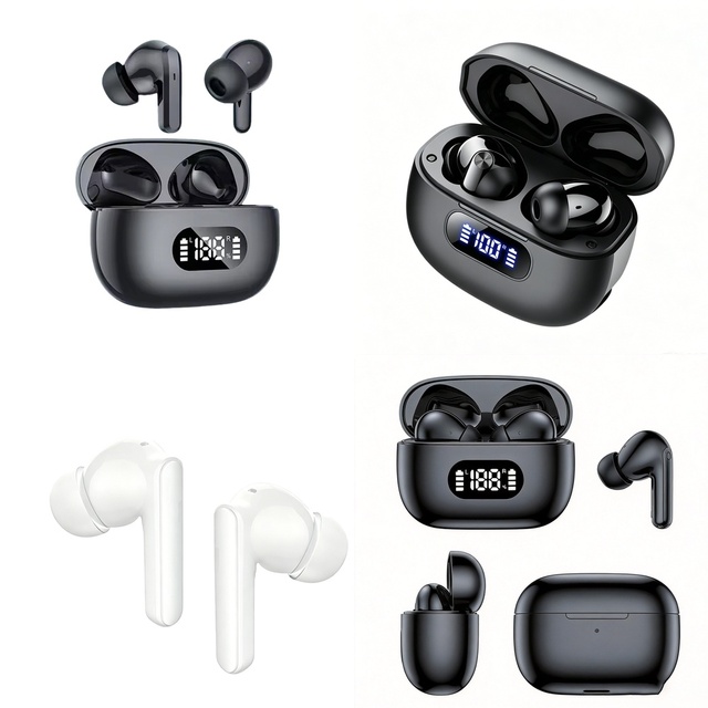 Original Wireless Headphones Smart Touch Control HiFi Sound Ergonomic In-Ear Comfortable Fit for Samsung Universal Phone