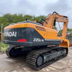 รถตักตีนตะขาบ R220-9S ฮุนไดมือสองเครื่องขุดมือสองสภาพดีปั๊มเครื่องยนต์ - Product Image 1