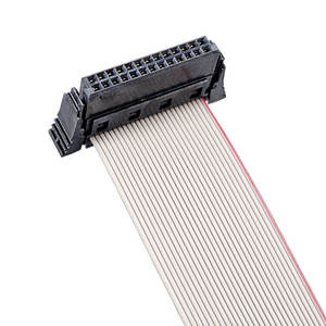 Connecteur électronique SDC personnalisé, pas de 1,27 mm, 26 broches, cuivre étamé, isolation PVC, avec mécanisme de verrouillage pour bornier de câblage - Product Image 3