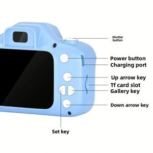 กล้องถ่ายรูปเด็กแบบพกพา ถ่ายภาพ วิดีโอ เล่นเกม ฟังเพลง กล้องดิจิตอล HD - Product Image 3