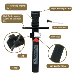 Medresq usine professionnelle Combat d'urgence application <span class=keywords><strong>israélien</strong></span> CAT <span class=keywords><strong>garrot</strong></span> tactique médical d'urgence <span class=keywords><strong>garrot</strong></span> - Product Image 3