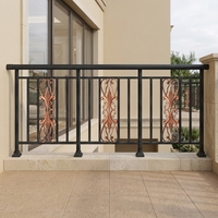 Clôture Moderne Personnalisée pour Balcon, Terrasse, et Poteaux d'Escalier – Service de Modélisation 3D – Résistant à la Rouille et à l'Eau – Idéal pour Villas et Fermes