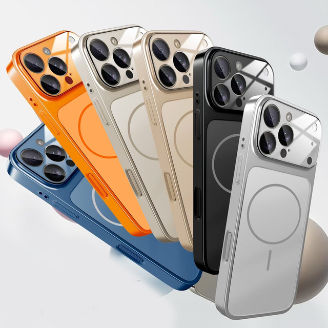 For 17 Matte Business Design Cartoon Character Anti-Drop Protection Multi-Color Magnetic Phone Case for 13-16